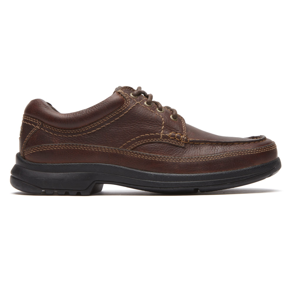 Oxfords Rockport Hombre Mexico - Banni Marrom Oscuro - VLBID3428